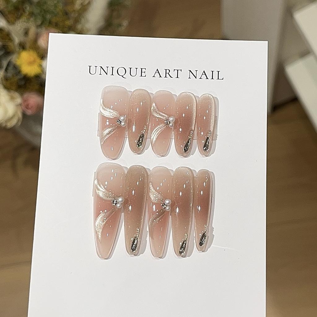 Pulsive Spring Atmosphere Smudge Blush Blush Pure Streamer Cat Eye Pearl Drill Wear Armor