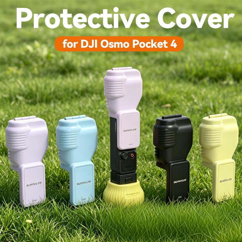 Housse de Protection pour Objectif d'Écran d'Appareil Photo DJI Osmo Pocket 4 Anti-Rayures Anti-Poussière Anti-Choc Coque de Protection Accessoires