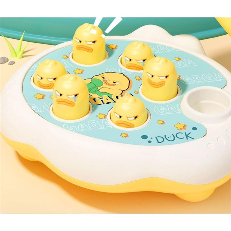 Duck/Frog/Pig Baby Toy Montessori Learning Game Educational Puzzle Gift for 12 24 Months Toddler Boy/Girl with Hammer