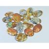 322Cts. Natural Forest Agate Oval Cabochon Loose Gemstone 15 Pcs Lot C-1945