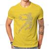 Pickleball Sport Kreatives T-Shirt für Männer Spieler Polka Dot Basic T-Shirt Personalisierbar Geburtstagsgeschenke Oberteile