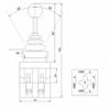 Cross Master Switch CS-2011 201 Two-way Self-reset Self-locking CS-4022 402 Four-way Self-resetting Self-locking Rocker Switch