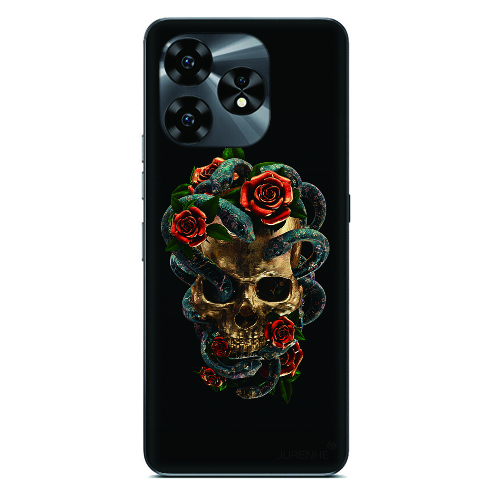 Cown Skull King Phone Case For ZTE Blade V80 V60 V50 Design 4G V30 V40 Vita Axon 60 50 40 Lite 30 Pro 11 V41 Smart A3 A5 Cover