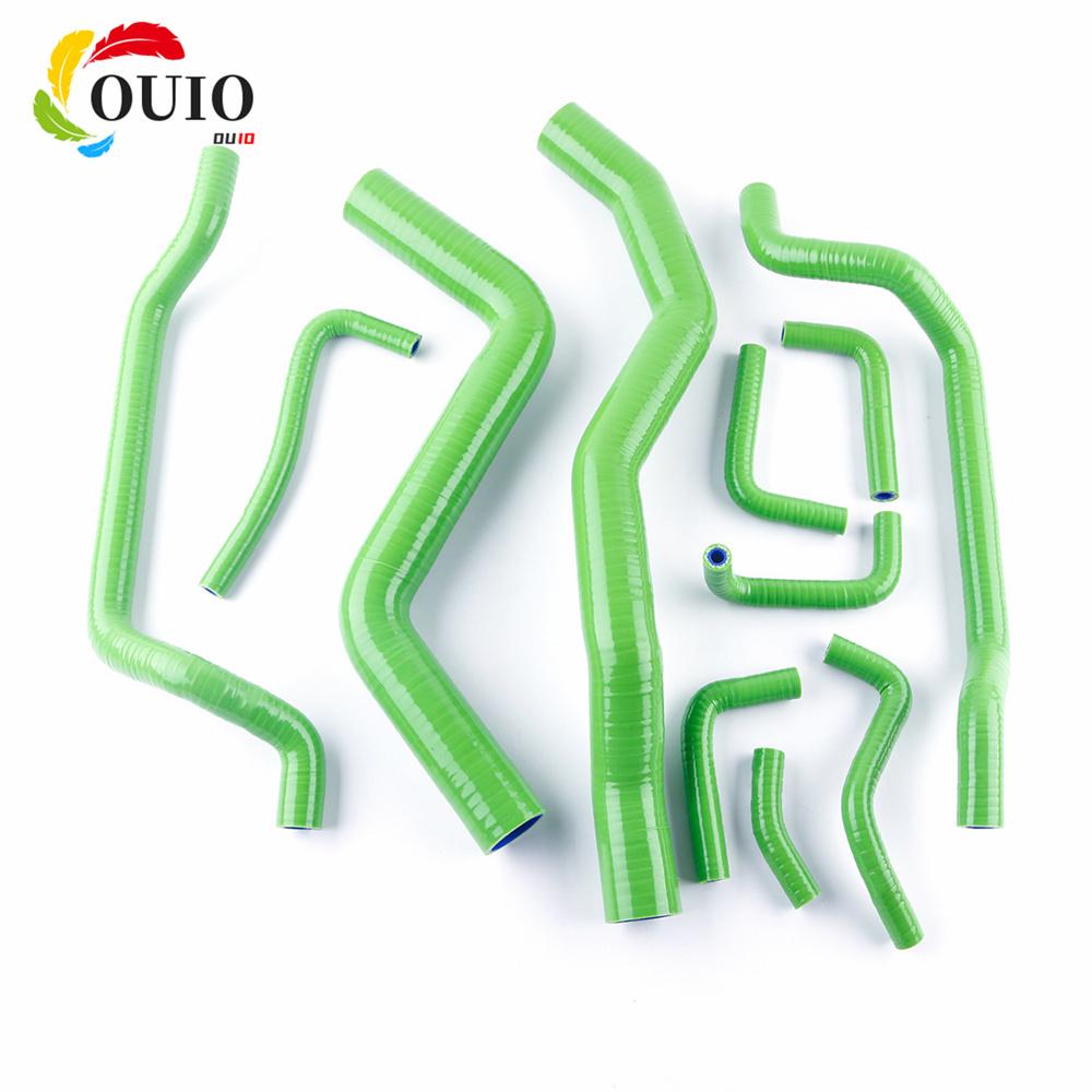 Fit Mitsubishi 95-99 Eclipse 2G GSX DSM 4G63T Silicone Pipe Radiator&Heater Hose Kit