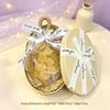 Handmade Grape-Scented Crystal Gem Soap for Christmas Gifts