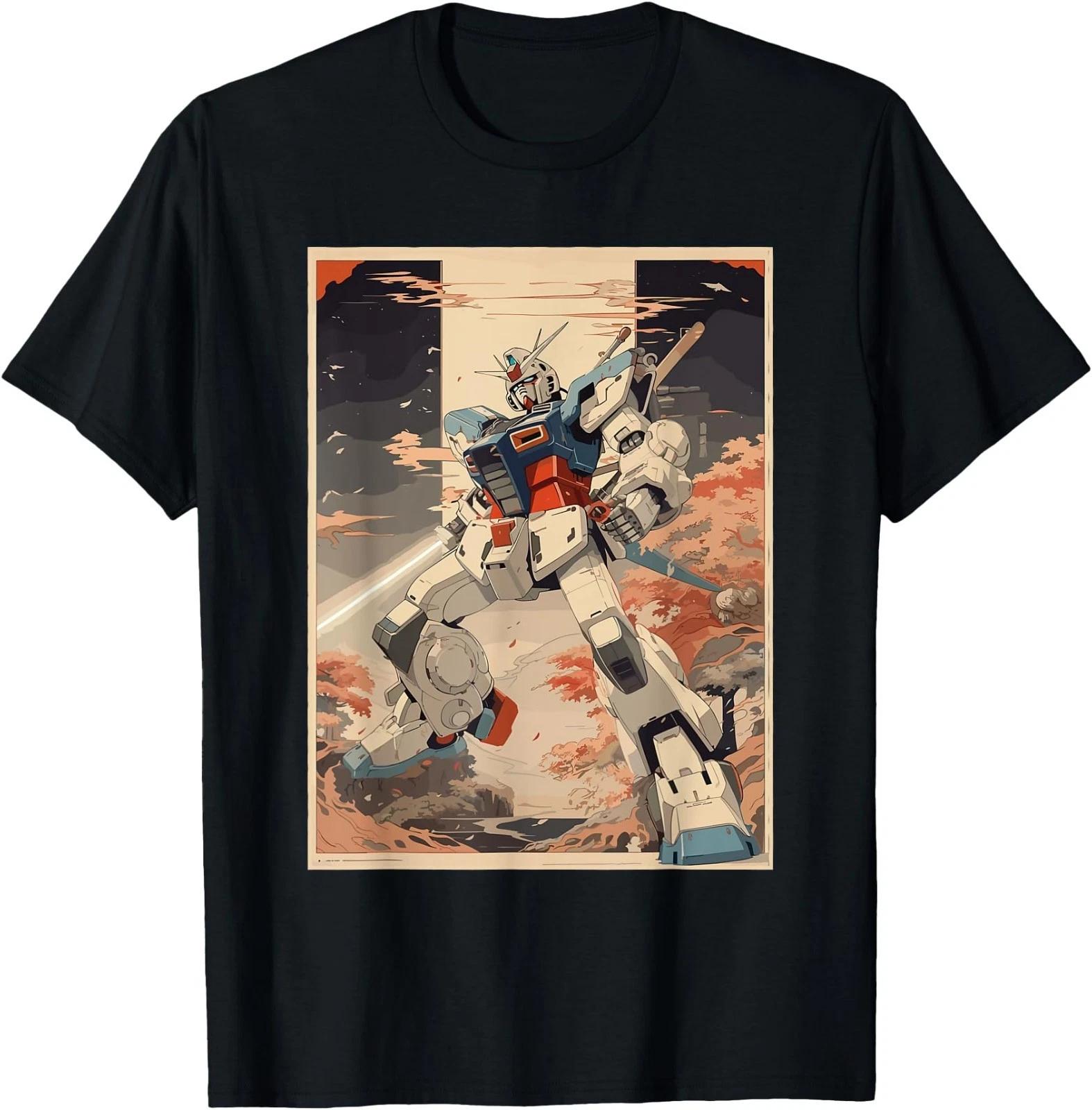 

Anime Japanese robot giant mecha anime robot action figure T-Shirt XL
