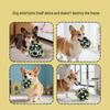 Outdoor Dog Football Toy: Sounding, Plush, Teething, & Self-Entertainment Training Ball