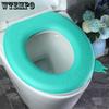 Large Household Toilet Seat Cover Pads Thickened Warm Toilet Seat Cushions Printed All-season Universal Toilet Seat Covers
