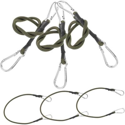 Outdoor Climbing Buckle, Elastic Rope, Elastic Band, Tent Lanyard, Camping Clothesline, Luggage Tying Rope, Packing Tape
