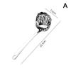 Stainless Steel Shell Shape Serving Spoons Long Handle Slotted Spoons for Buffet Banquet Cooking And Kitchen Flatware