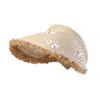 Straw Sunscreen Cap Hat Lightweight  Headband Style Breathable Protection Uv