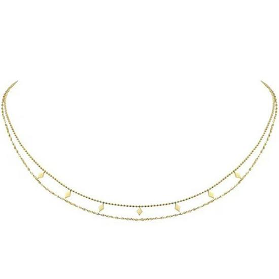 2023 New Women's Titanium Steel Yuxi Necklace - Versatile European & American Design, Light Luxury Clavicle Chain