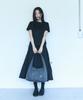 Oart Eyelet Hobo Bag [Gray]