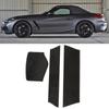 3-Piece Carbon Fiber Armrest Panel Stickers for Left-Hand Drive BMW Z4 (2017-2020)