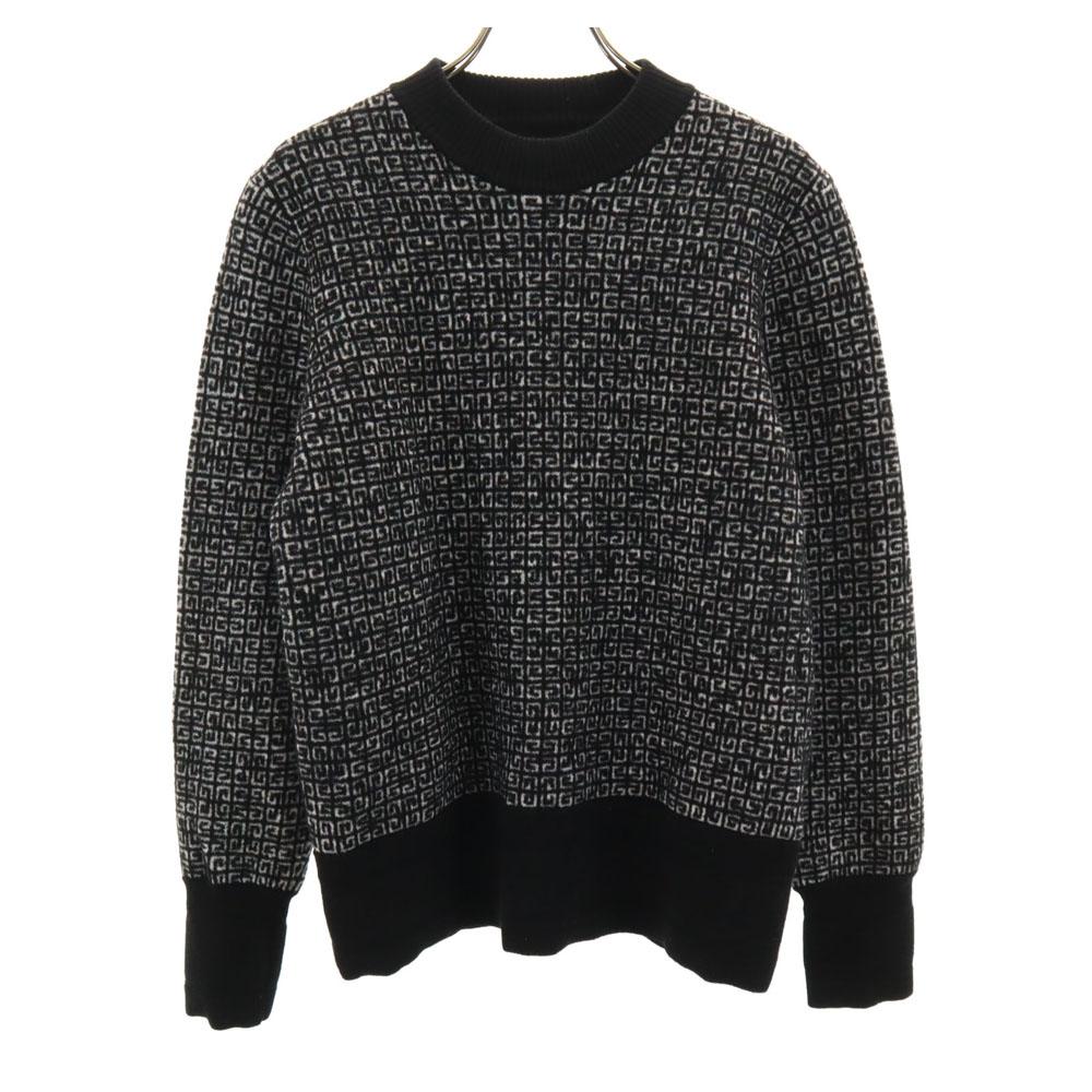 GIVENCHY BM90H84Y9F Total logo Long sleeve sweater XS knit Men's Used