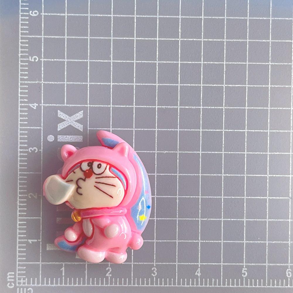 Cute Blue Cat Resin Accessories For Diy Hair Accessories And Phone Cases Cartoon Character Elements