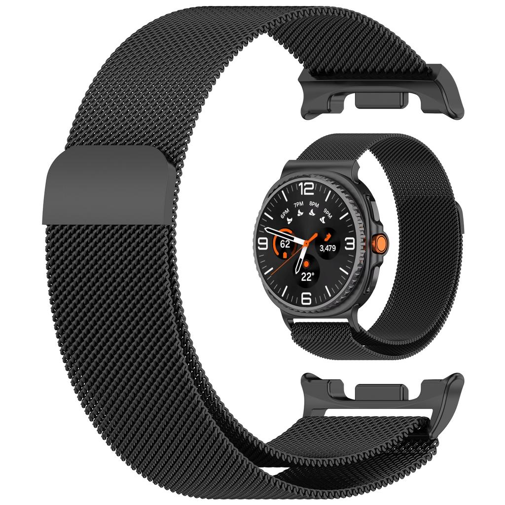 Magnetic Milanese Watch Strap for Samsung Galaxy Watch 8 Classic 46mm Ultra 2 Metal Mesh Loop Band Galaxy Watch 8 40/44mm Correa
