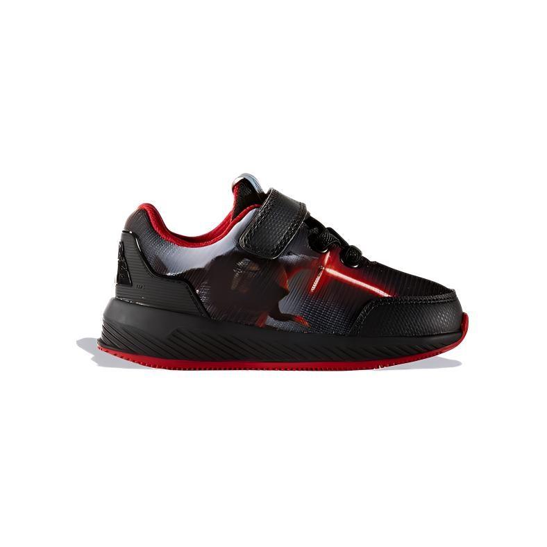 Star Wars x Adidas El I Abrasion Resistant Abrasion Resistant Low top Toddler Shoes Black Red Infant And Toddler BA9397