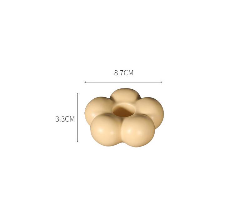 

Home Soft Decoration Ornaments Ins Cream Style Ceramic Vases Atmosphere Ornaments Living Room Dried Flowers Creative Flower Pots