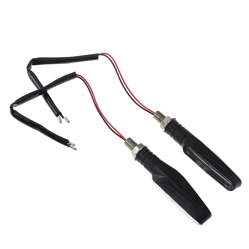 12V Led Motorcycle Turn Signals E24 Flowing Water Blinker Flashing Indicator