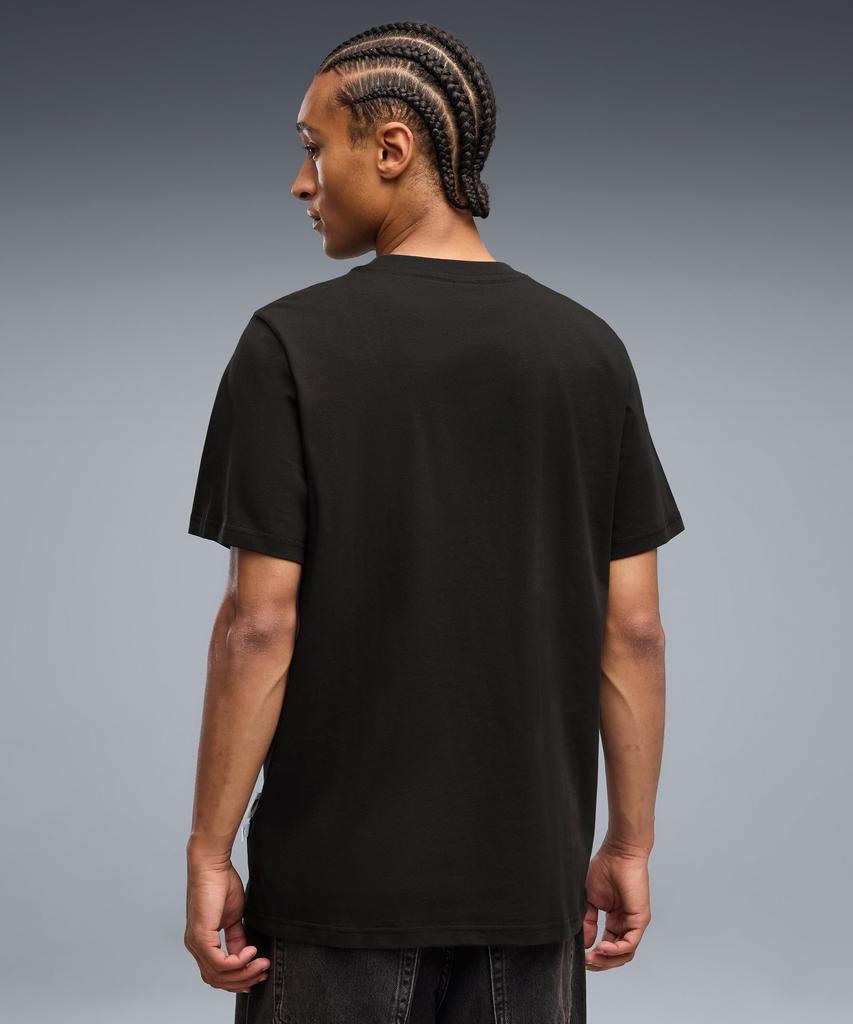 Lässiges Ferrari Tonal Shield T-Shirt 637004 Puma Schwarz [Puma] Herren (01)