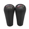 Auto 5 6-Gang Leder Schalthebel Schalthebelknauf Passend für BMW 1 3 5 6 Serie E30 E32 E34 E36 E38 E39 E46 E53 E60 E63 E83 E84 E90 E91