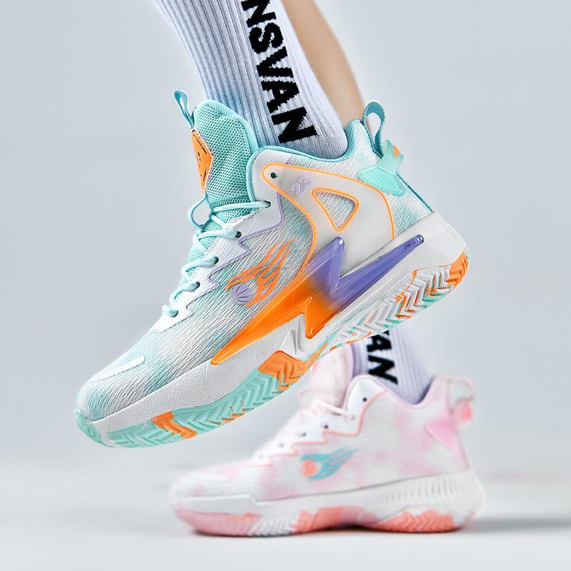 Foreign trade new basketball shoes men's summer leisure sports running shoes mesh teenager student actual combat shoes