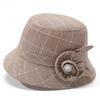 Single Hat Lady Grandma Spring and Autumn Thin Sun Hat Old Lady Summer Bucket Hat