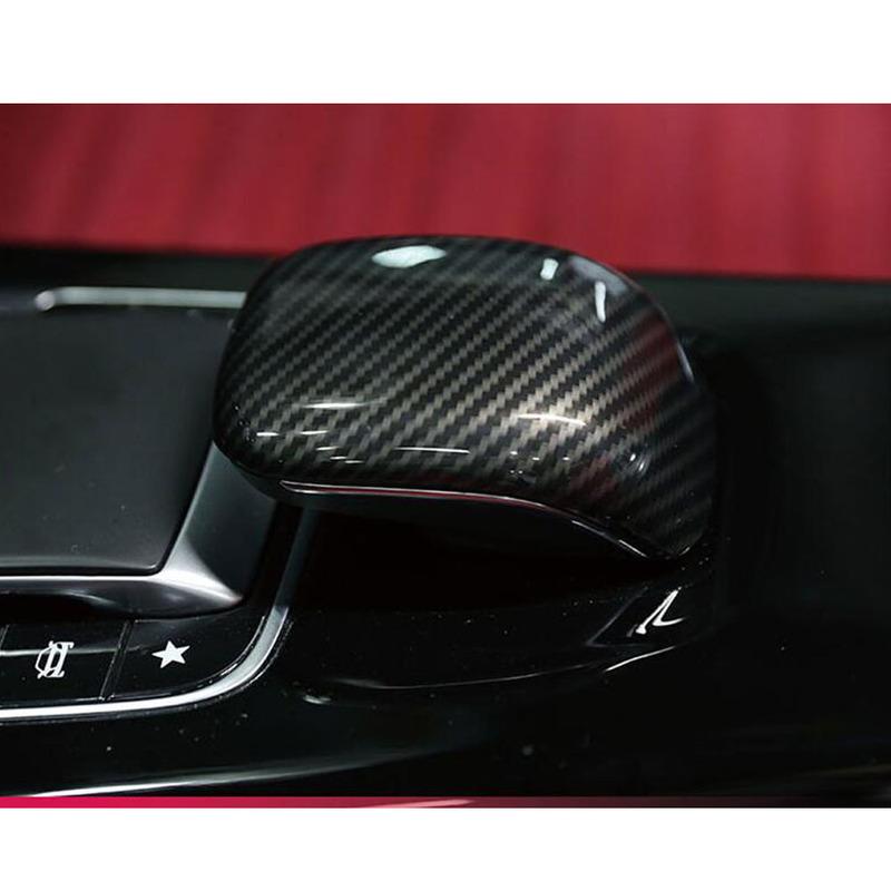 For Mercedes Benz A Class W177 A180 A200 A250      Car Gear Shift Knob Head Trim Frame Interior Accessories