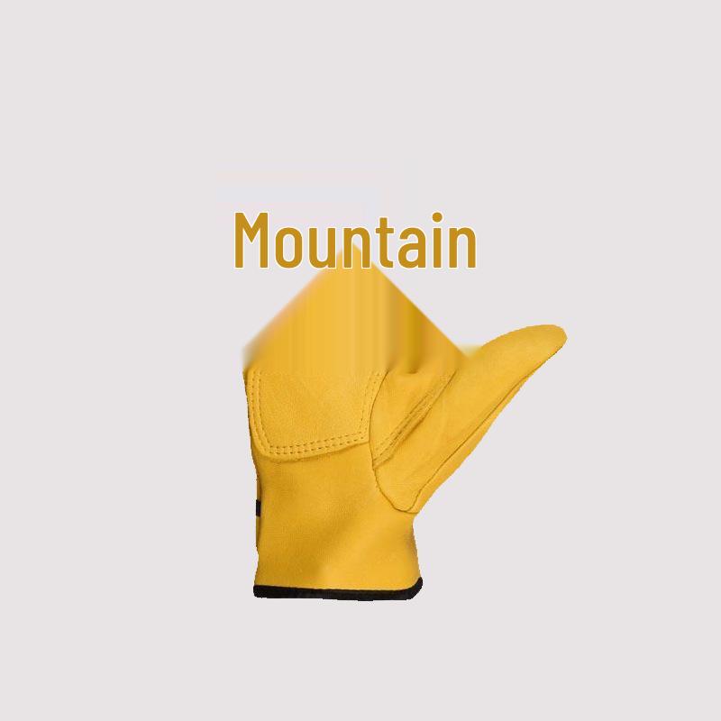Soft Lambskin Welding Gloves - Protective Safety Gloves for Handling and Operations