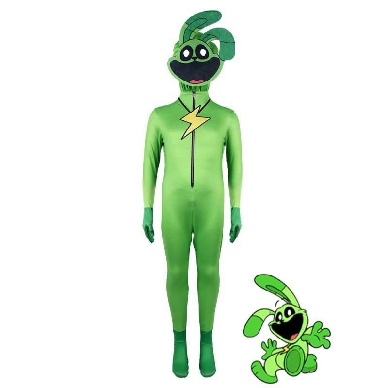 Playtime Smiling Poppy Critters Cosplay Costume Kids Adult Halloween Jumpsuit
