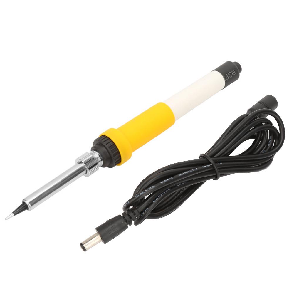 

DC 12V Power Connector Electric Soldering Iron DIY SMD PCB Repair Tool 60W