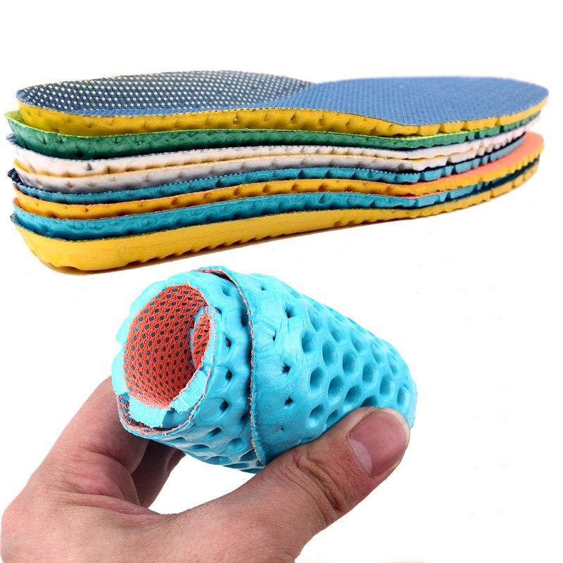 Orthopedic Memory Foam Insoles Sport Insert For Feet Man Women Soles Pad Shoes Sole Mesh Orthotic Breathable Running Cushion