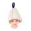 High Temperature Resistant Sauna Bath Hat - Thickened, Heat-Insulating, Water Absorbent, Printed Chemical Fiber