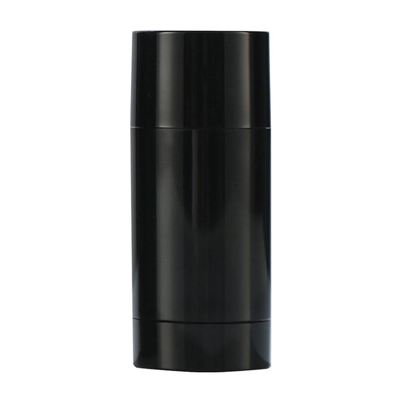 

30 г Пустые контейнеры для дезодоранта Многоразовая пластиковая выкручивающаяся бутылка для DIY натурального дезодоранта в стике, косметический тюбик чёрный