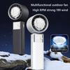 Portable Handheld Fan Mini Folding Fan Lightweight Personal Turbo Fan 199 Gear Foldable Hand Fan Multifunctional for Home Office