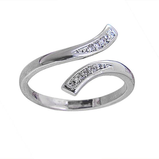 Hot Fashion Charm Women's Natural Faux Silver Adjustable Size Ring