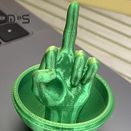 Easter Egg Middle Finger Prank Gift for Men Women 3D Printed Rude Egg Gag Hilarious Surprise Gift Unique Adult Joke Toy
