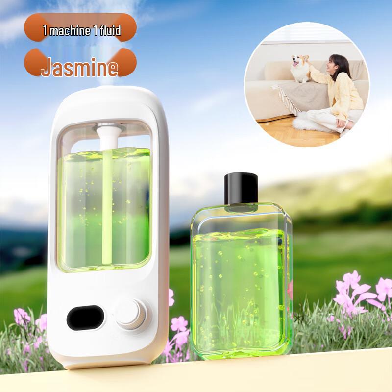 

Jiaxiu Smart Rotating Aroma Diffuser with Jasmine Fragrance 2-Pack