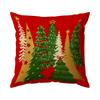 Christmas Tree Pillowcase Bedroom Sofa Cushion Cover 100% Polyester Living Room Soft Cushion Pillowcase Home Decor