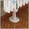 Fixation pour Radiateur Tubulaire - MB - Système Anti-dégagement - Blanc
