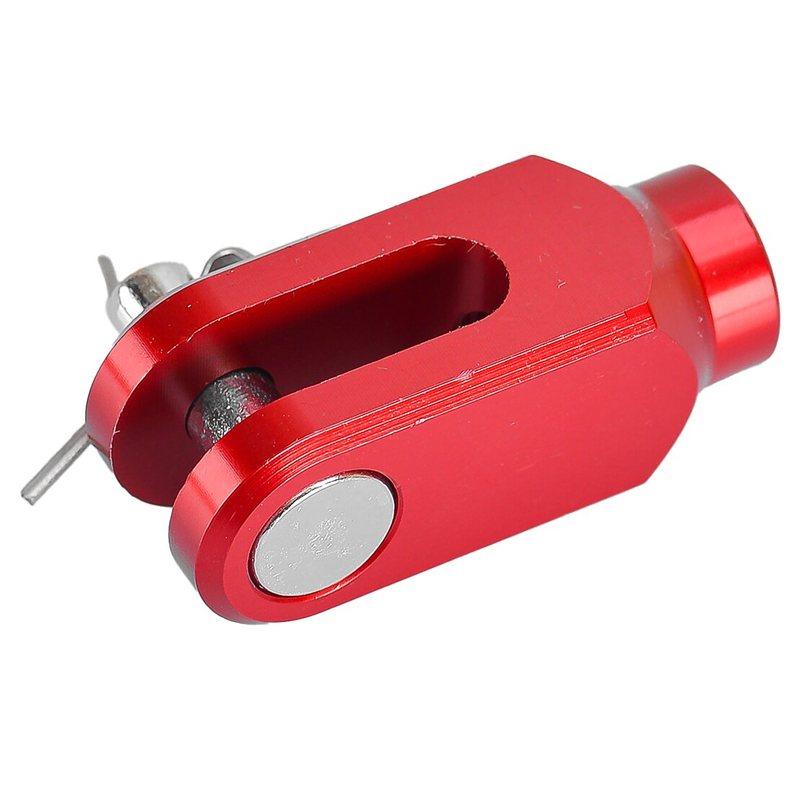 6mm Rear Brake Clevis Fit for Honda CR125 CRF150R CRF250R CRF250X CRF450R CRF450L Cross Country Motorcycle Red Aluminum Alloy