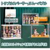 Used White Display Frame with Installation Instructions, Showcase, Display Case, Dustproof Display Box 30*17*23cm, Model Showcase Cabinet, Collection