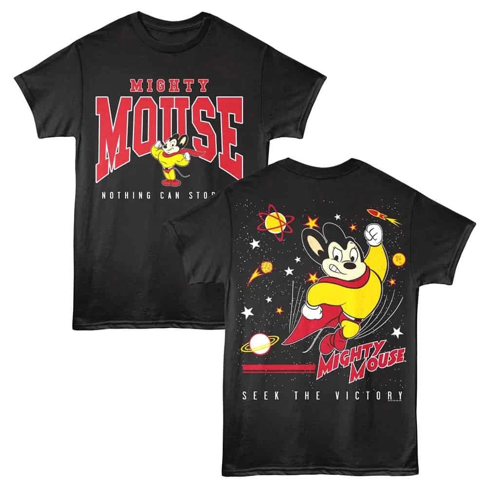 Mighty Mouse Nothing Can Stop Me Men s T Shirt S