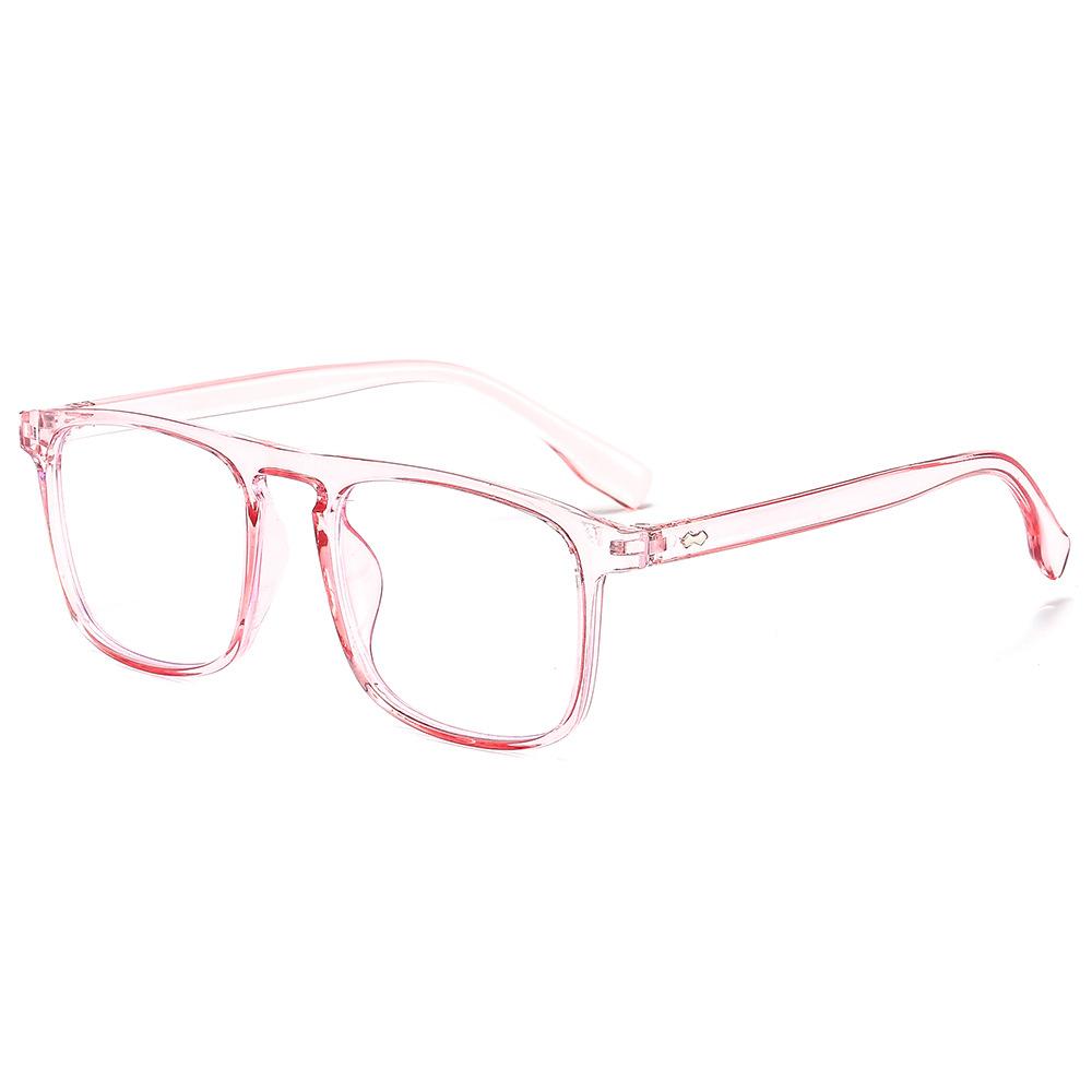 Anti-Blue Light Transparent Square Glasses Fashion Computer Eyeglasses Ins Women Men Glasses Frame