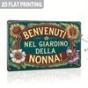 Retro Metal Sign Tin Poster Wall Art Home Decor for Living Room Balcony