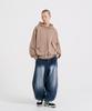 Big Pocket Pigment Hoodie Sand Beige Jjhd9162