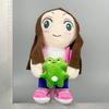 Lara Campos Plush Frog Couple Toy With Soft Short Pile For Gift And Collection