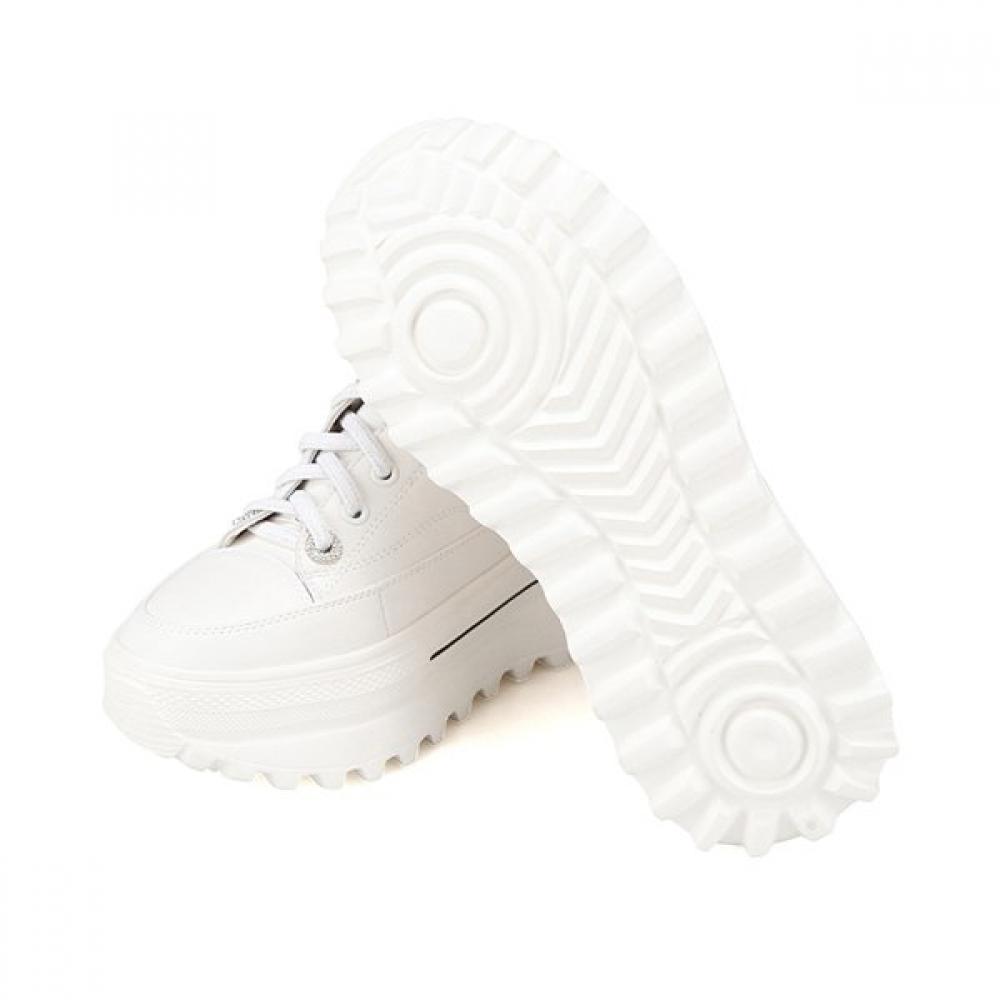 BARBARA Leather Slimfit Women Sneakers Height Increasing 7cm Bbj175wt