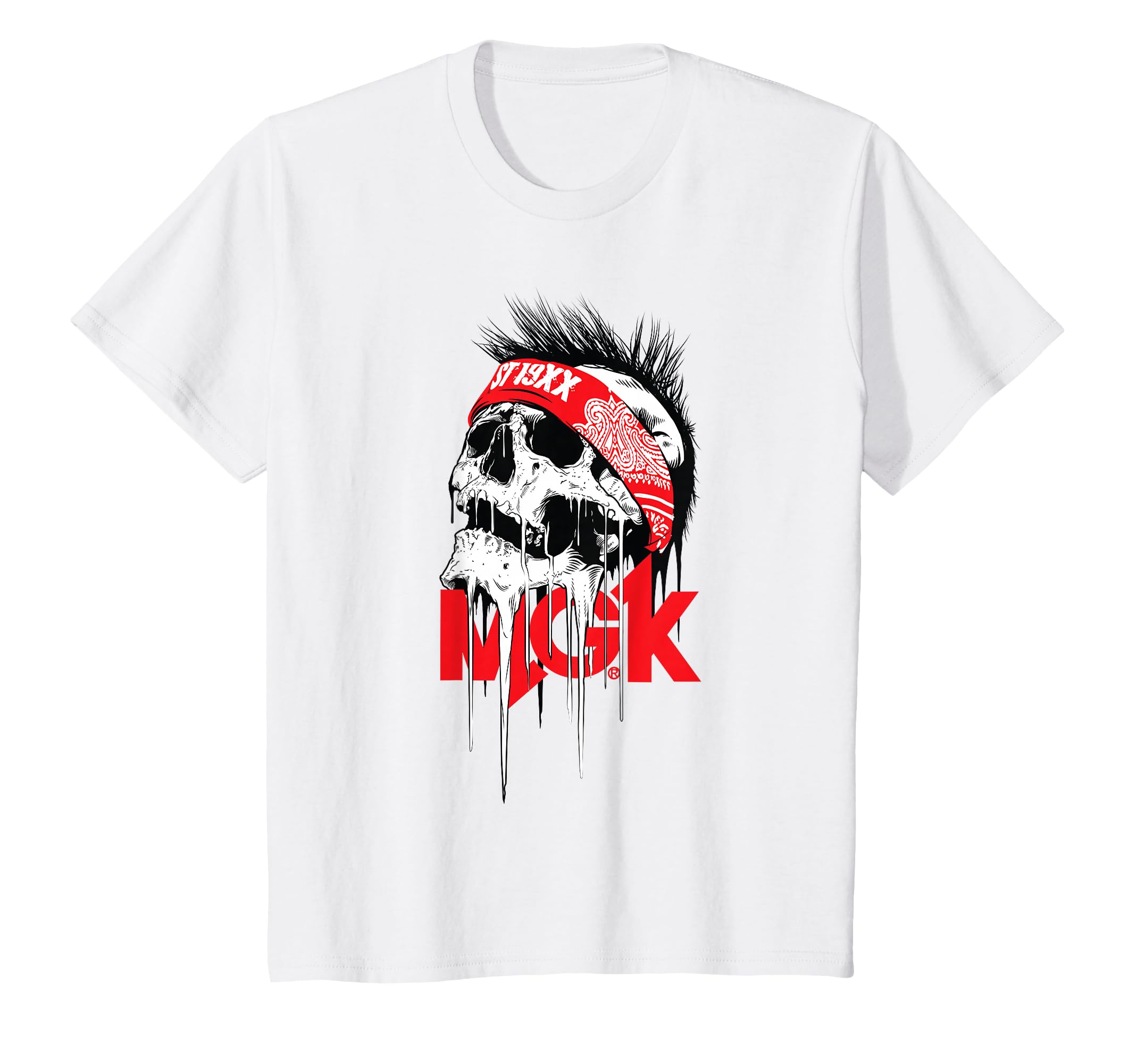 Official Machine Gun Kelly Invincible Skull T-Shirt